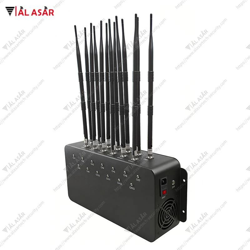 Jammer tal-Imblukkar tas-Sinjal ta 'ġewwa WiFi ta' 13/14-il kanal