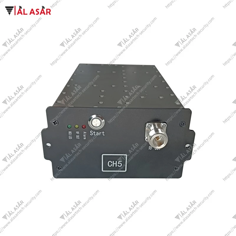 400M-3800MHz 100W High Frequency UAV Drone Jammer Wideband RF Power Amplifier Module With RF Chipset With Heatsink And Fan suppliers