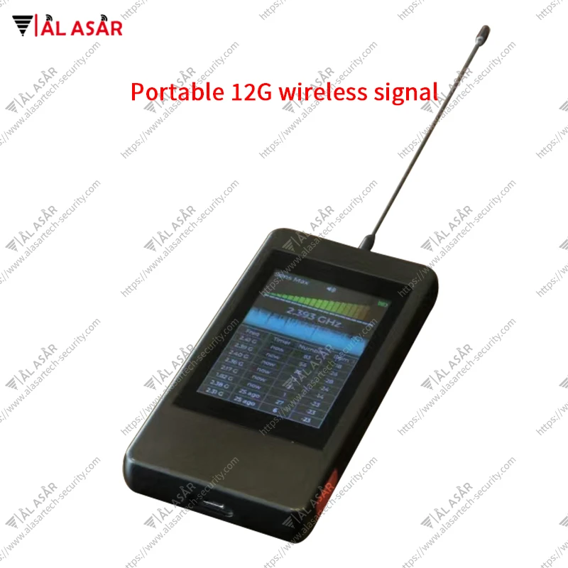 Sinjal bla fili 12g portabbli ħdejn - Detector tal-Field